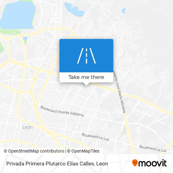 Privada Primera Plutarco Elías Calles map