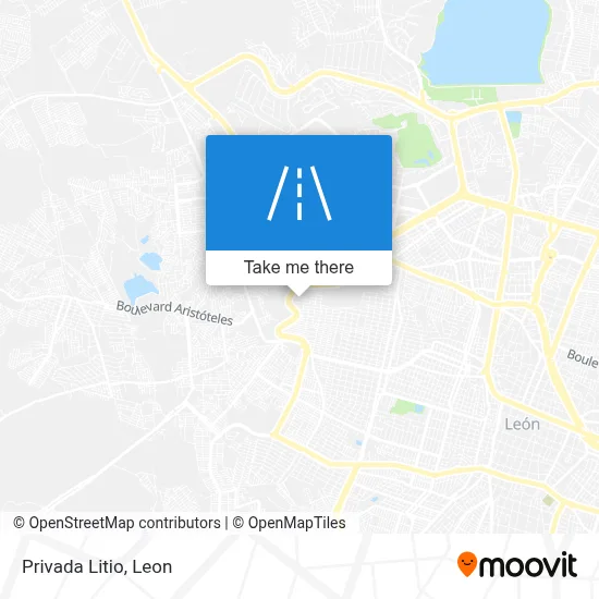 Privada Litio map