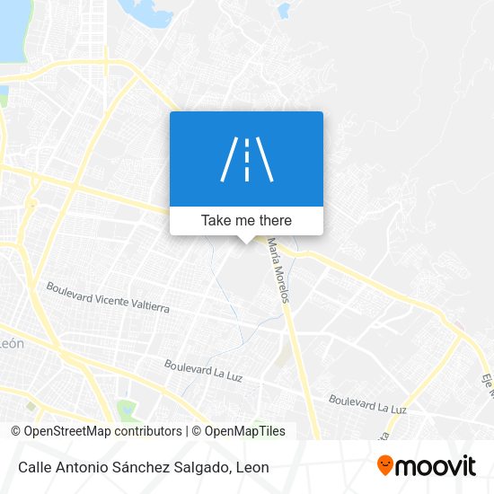 Calle Antonio Sánchez Salgado map