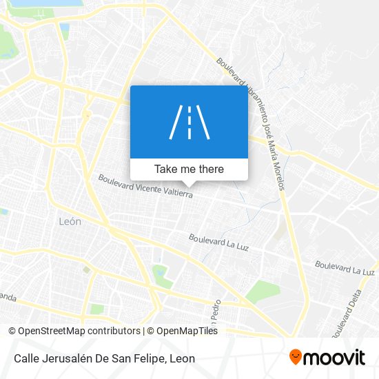 Mapa de Calle Jerusalén De San Felipe