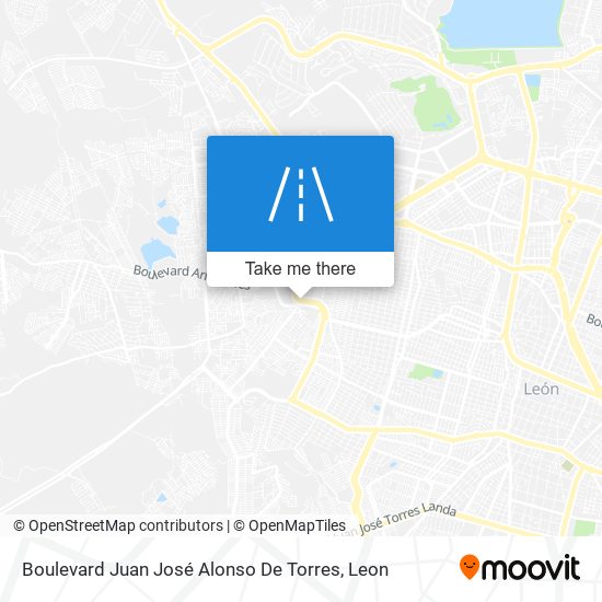 Mapa de Boulevard Juan José Alonso De Torres