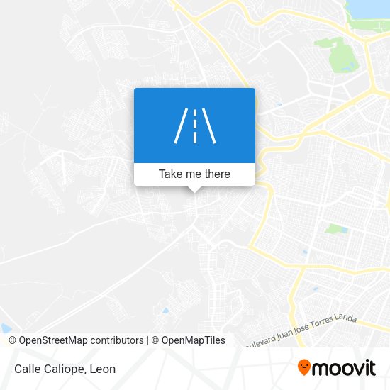 Mapa de Calle Caliope