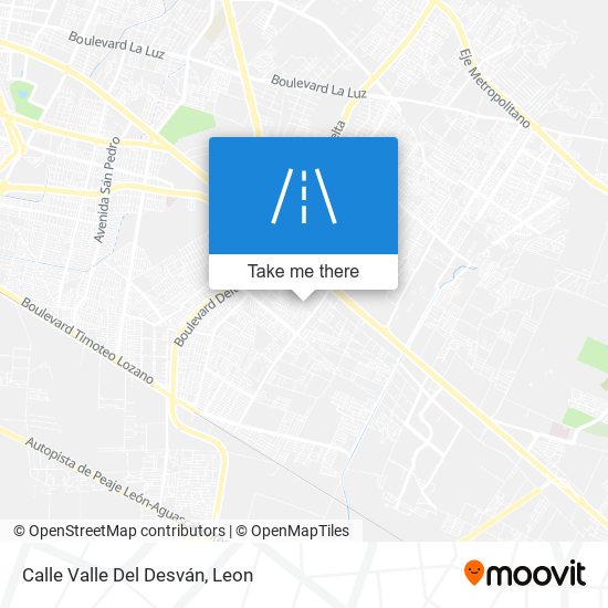 Calle Valle Del Desván map