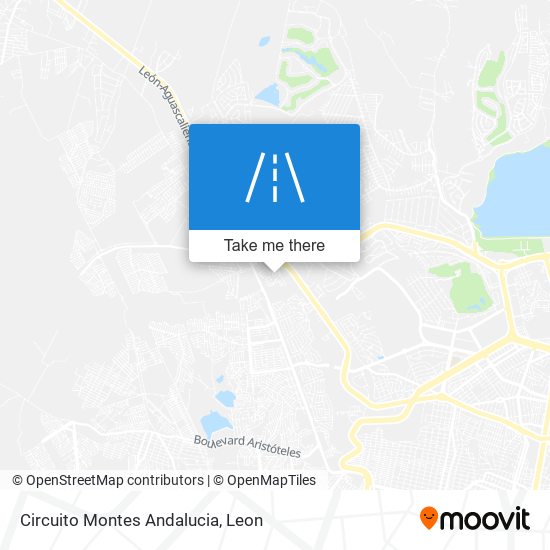 Circuito Montes Andalucia map