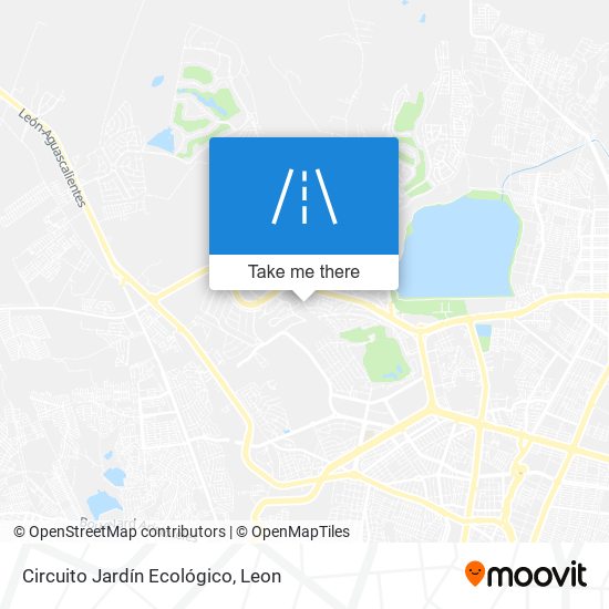 Mapa de Circuito Jardín Ecológico