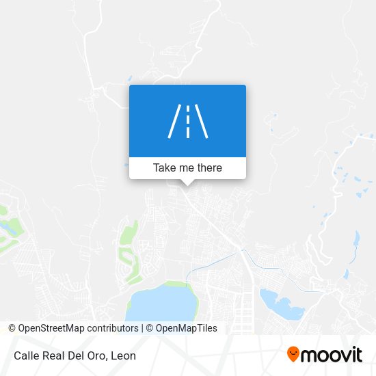 Mapa de Calle Real Del Oro