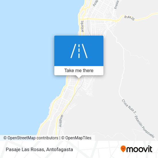 Pasaje Las Rosas map