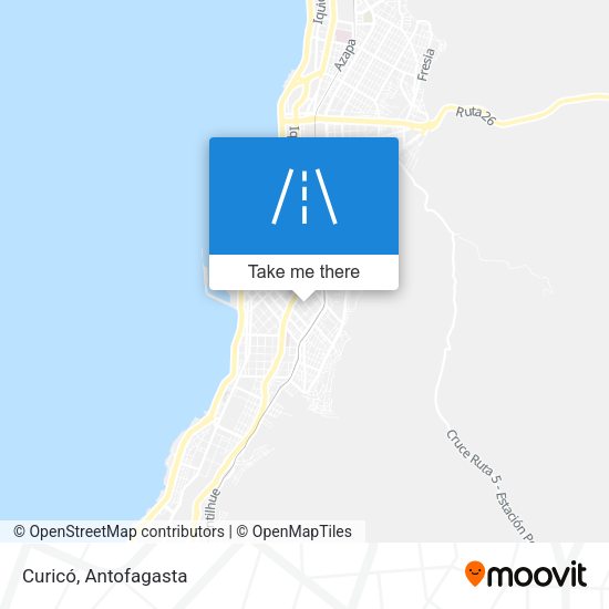 Mapa de Curicó