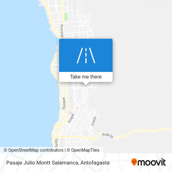 Pasaje Julio Montt Salamanca map