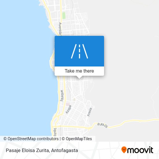 Mapa de Pasaje Eloisa Zurita