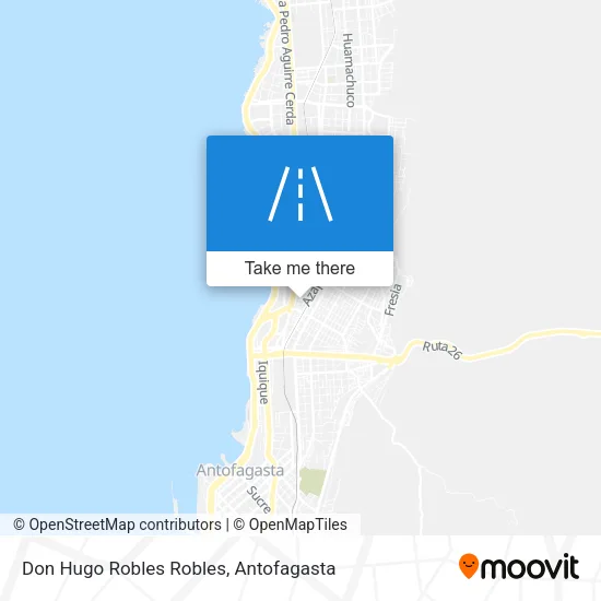 Don Hugo Robles Robles map