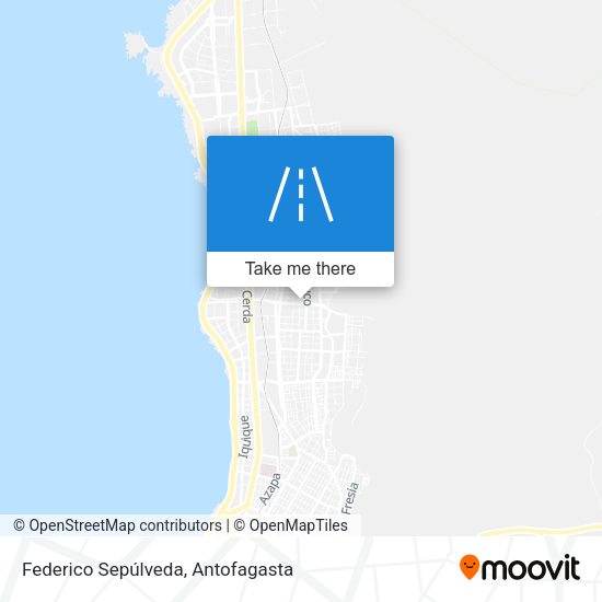 Mapa de Federico Sepúlveda
