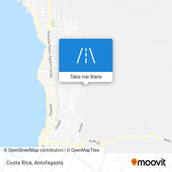 Mapa de Costa Rica