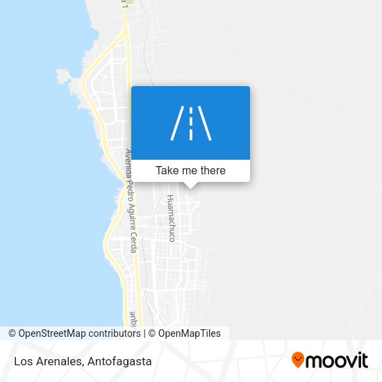 Mapa de Los Arenales