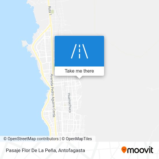 Mapa de Pasaje Flor De La Peña