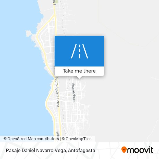 Mapa de Pasaje Daniel Navarro Vega