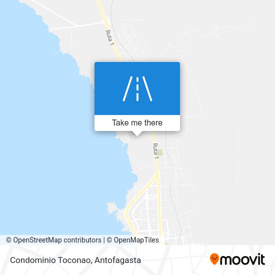 Condominio Toconao map