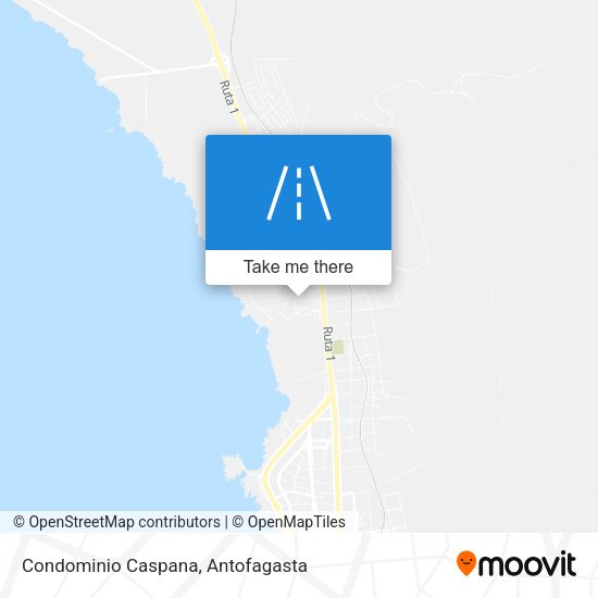 Condominio Caspana map
