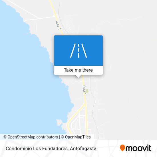 Mapa de Condominio Los Fundadores