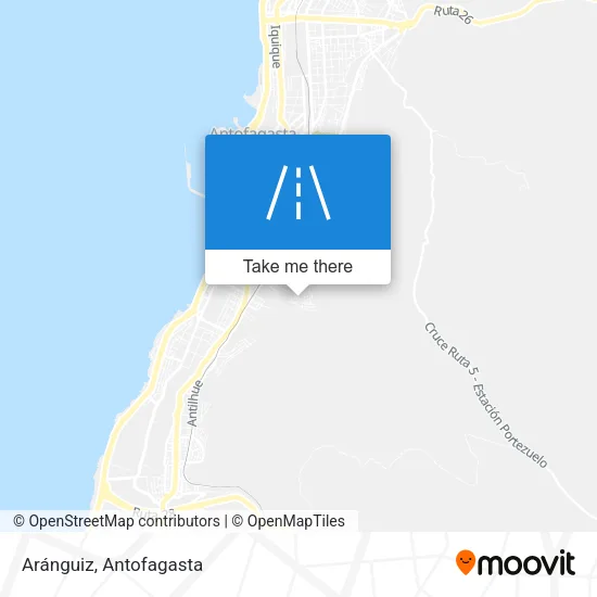 Aránguiz map