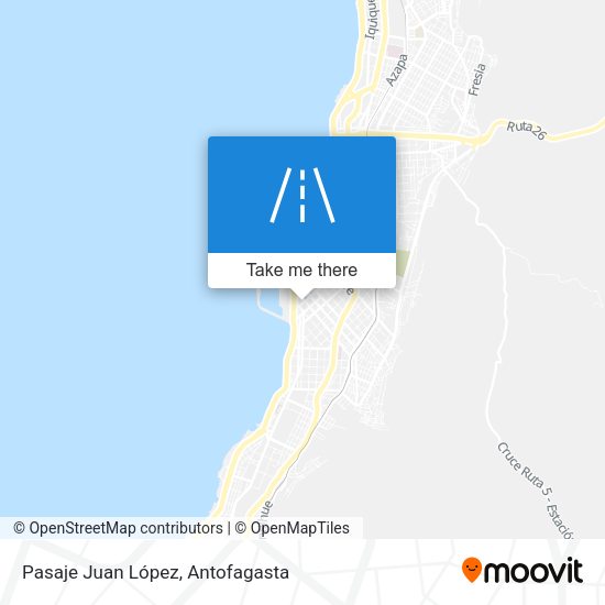 Mapa de Pasaje Juan López