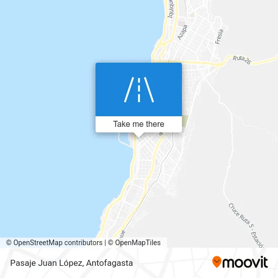 Mapa de Pasaje Juan López