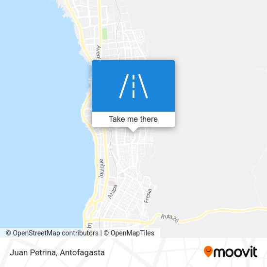 Mapa de Juan Petrina