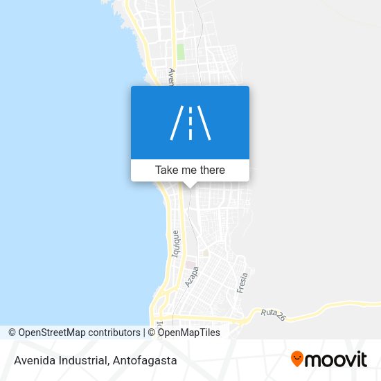 Mapa de Avenida Industrial