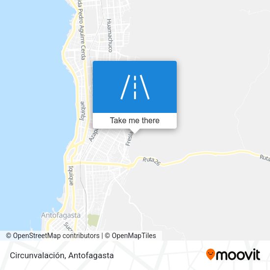 Mapa de Circunvalación