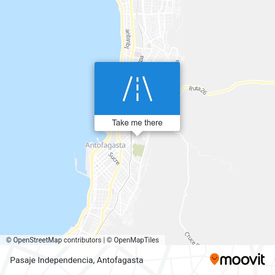 Mapa de Pasaje Independencia