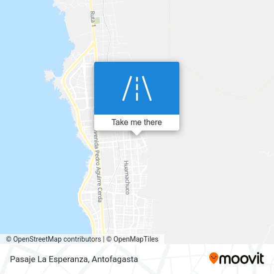 Mapa de Pasaje La Esperanza