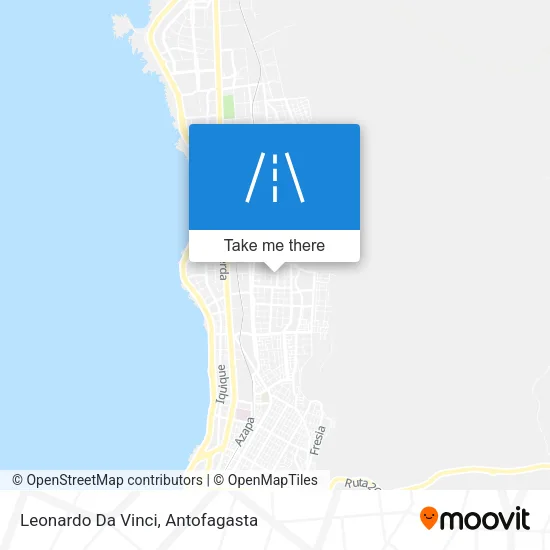 Mapa de Leonardo Da Vinci