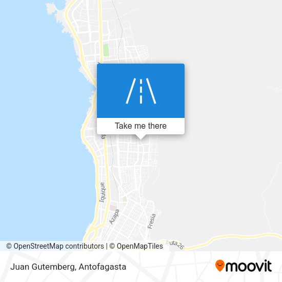 Mapa de Juan Gutemberg