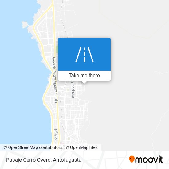 Pasaje Cerro Overo map