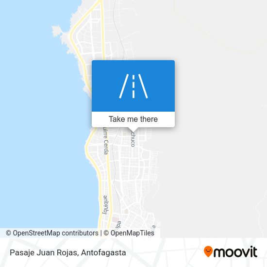 Pasaje Juan Rojas map