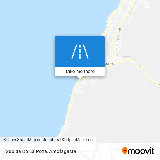 Subida De La Poza map