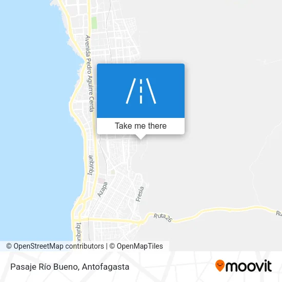 Mapa de Pasaje Río Bueno