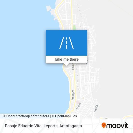 Mapa de Pasaje Eduardo Vital Leporte