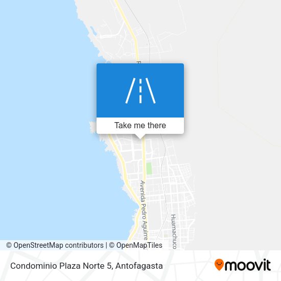 Mapa de Condominio Plaza Norte 5