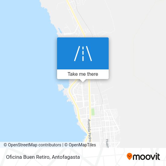 Oficina Buen Retiro map