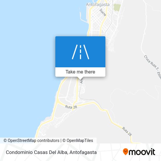 Mapa de Condominio Casas Del Alba