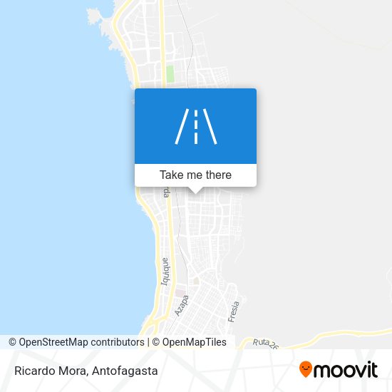 Mapa de Ricardo Mora