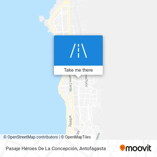 Mapa de Pasaje Héroes De La Concepción