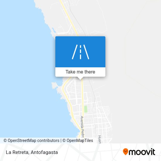 Mapa de La Retreta
