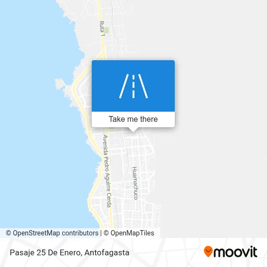 Mapa de Pasaje 25 De Enero