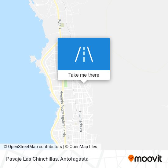 Pasaje Las Chinchillas map