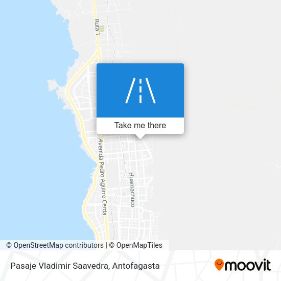 Pasaje Vladimir Saavedra map