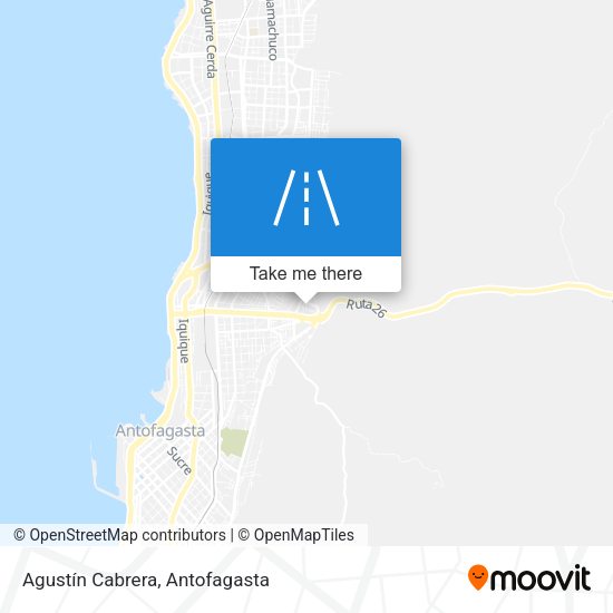 Mapa de Agustín Cabrera