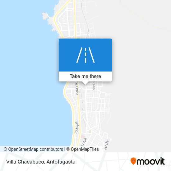 Mapa de Villa Chacabuco