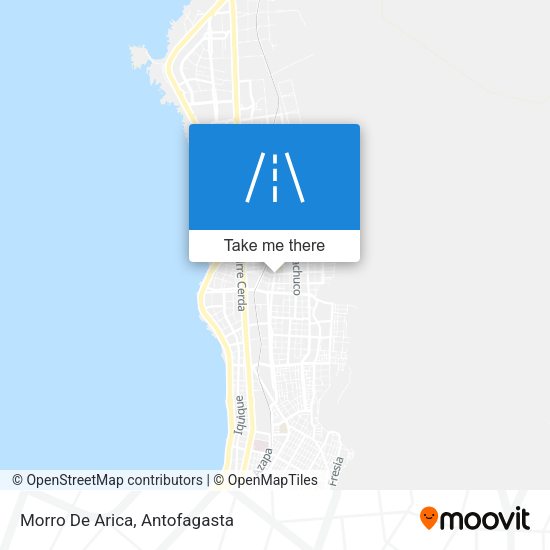 Morro De Arica map